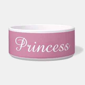 Princess Dog Bowl