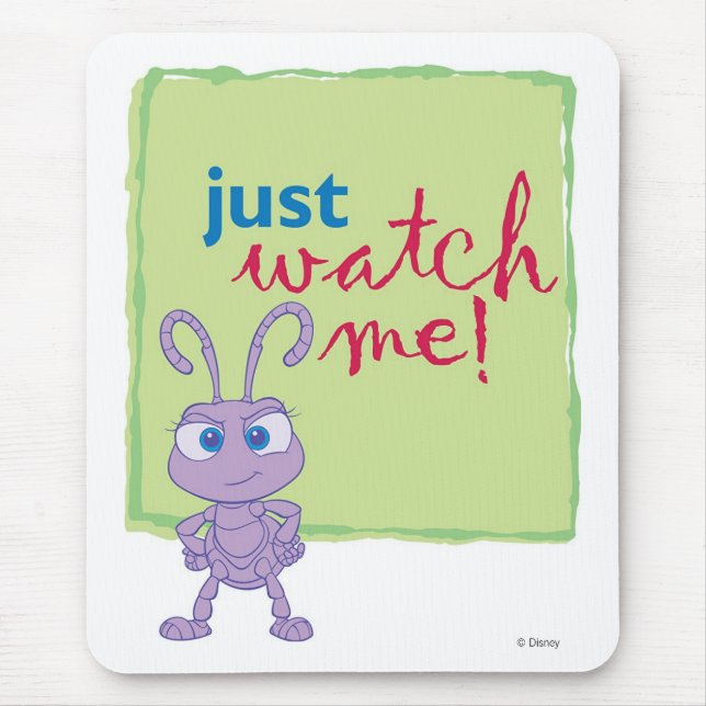 Princess Dot says "Just watch me" Disney Mouse Pad (Front)