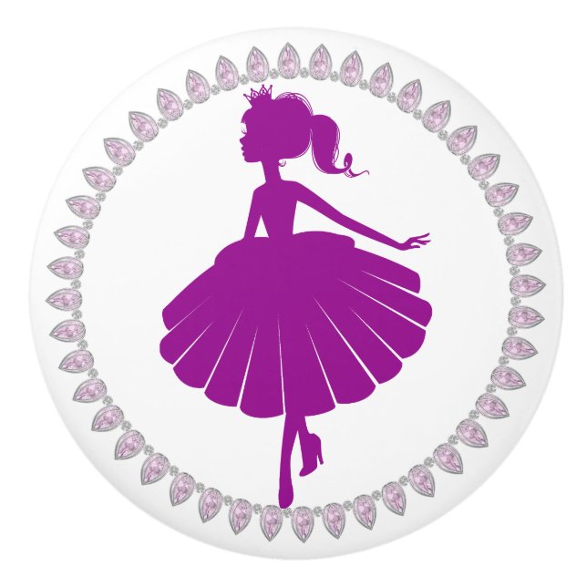 Princess Drawer Knob (Front)