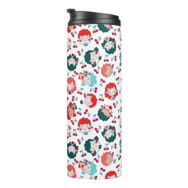  Princess earrings Thermal Tumbler (Rotated Right)