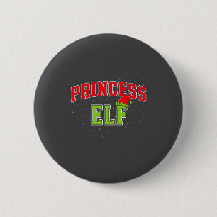 Princess Elf Christmas Family Matching Group Xmas 2 Inch Round Button