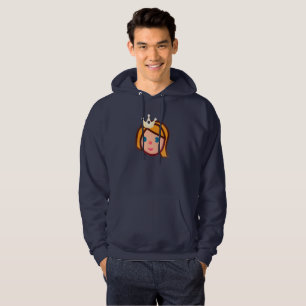 princess emoji mens sweat - shirt à capuche sweats