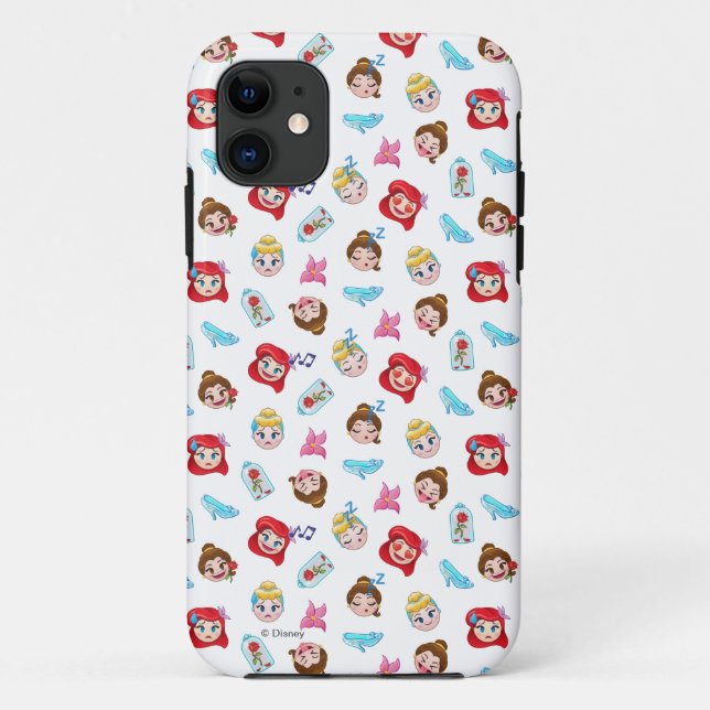 Princess Emoji Pattern Case-Mate iPhone Case (Back)