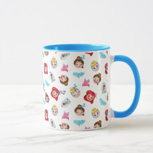 Princess Emoji Pattern Mug