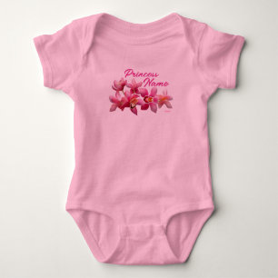 Princess Flower Baby One piece T-Shirt HAMbWG Bodysuit