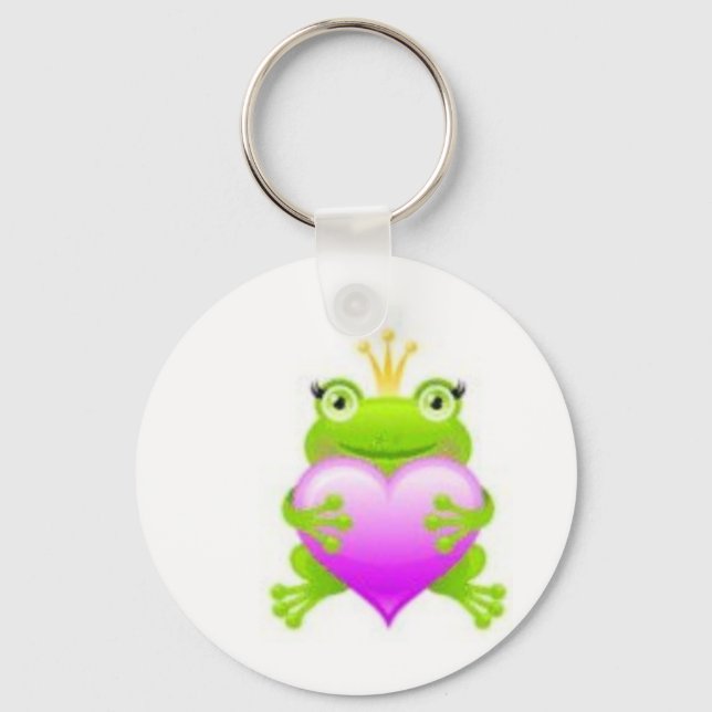 Princess Frog Keychain (Front)