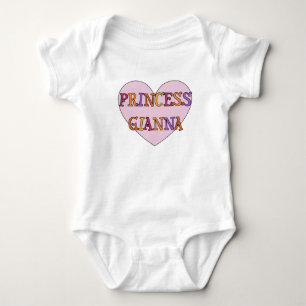 Princess Gianna Baby Outfit Bodysuit