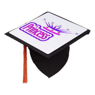 PRINCESS GRADUATION CAP TOPPER