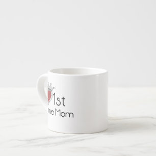 Princess Heart 1st Time Mom Gifts Espresso Cup