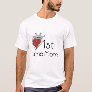 Princess Heart 1st Time Mom Tshirts and Gifts