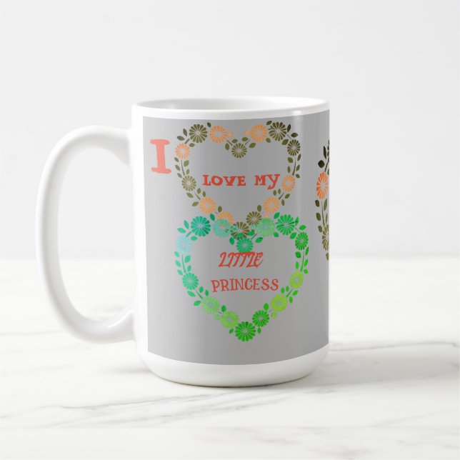 Princess Heart Mug 15oz. (Left)