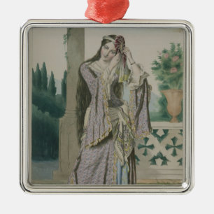 Princess Helen, engraved by the Thierry Brothers, Metal Ornament