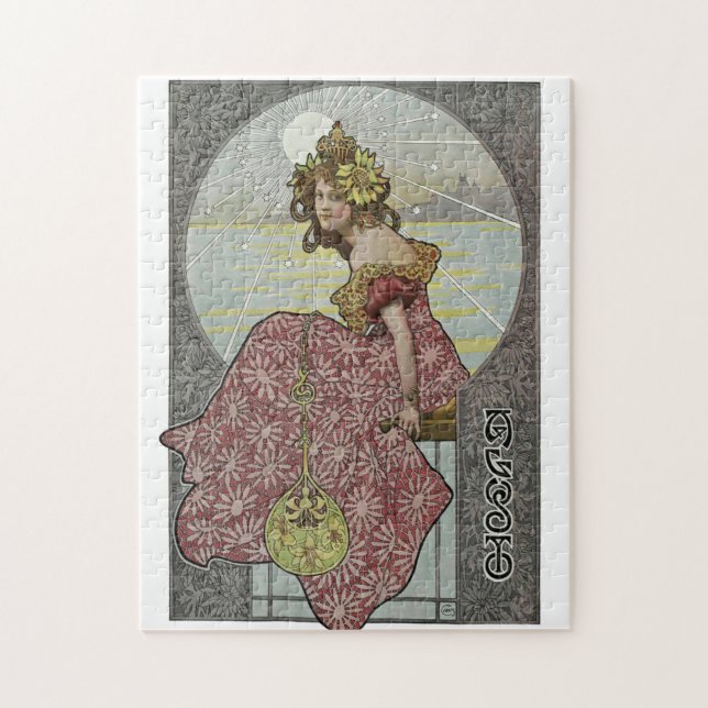 Princess Hyacinth by Alphonse Mucha Jigsaw Puzzle (Vertical)
