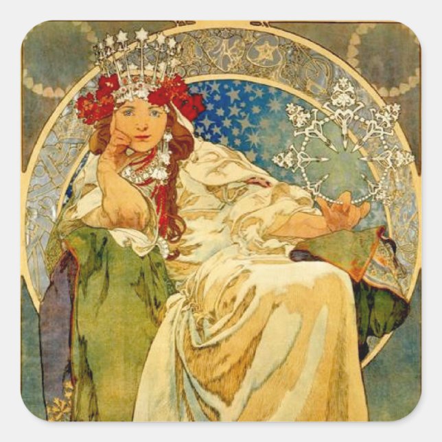 Princess Hyacinth  Square Sticker (Front)