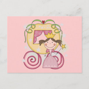 Princess in Carriage T-shirts and Gifts Postcard