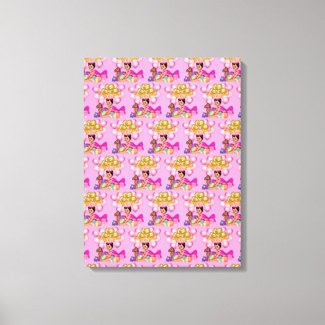 Princess in Pink  Canvas Print (Front)