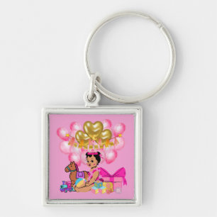 Princess in Pink  Keychain
