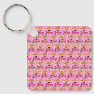 Princess in Pink Keychain