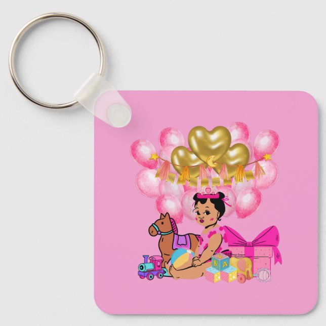 Princess in Pink  Keychain (Front)