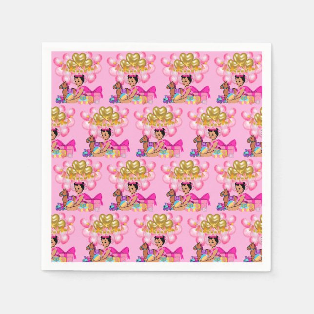 Princess in Pink  Napkin (Front)