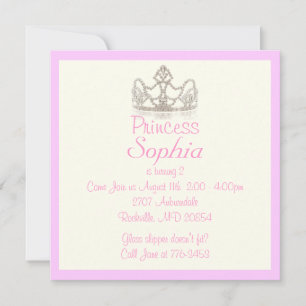 Princess Invitation