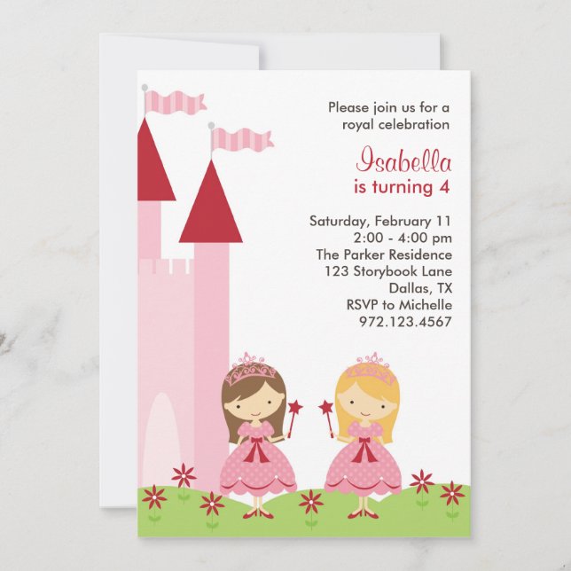 Princess Invitation (Front)