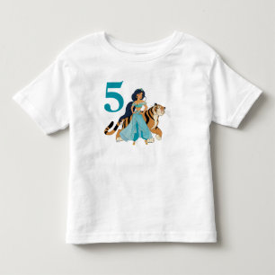 Princess Jasmine Enchanted Birthday Toddler T-shirt