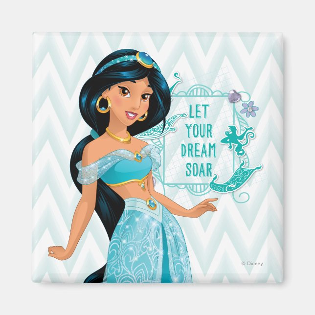 Princess Jasmine Magnet (Front)