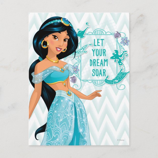 Princess Jasmine Postcard (Front)