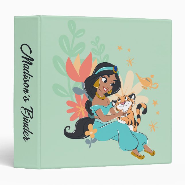 Princess Jasmine & Rajah - Magical Moments Binder (Front/Spine)