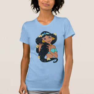Princess Jasmine - Sparkling Hair & Blossoms T-Shirt