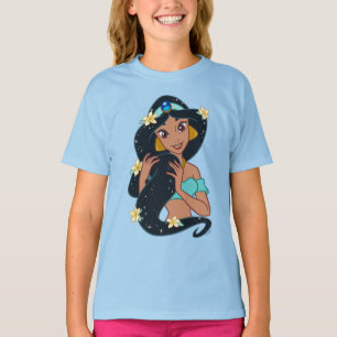 Princess Jasmine - Sparkling Hair & Blossoms T-Shirt