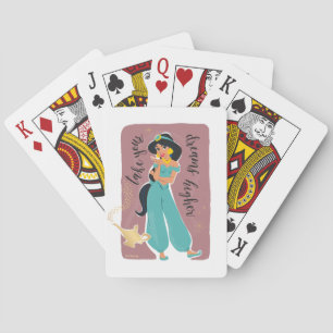 Princess Jasmine - Take Your Dreams Higher Playing Cards
