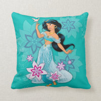 Princess Jasmine with Bird Floral