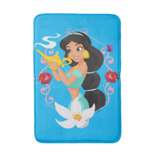 Princess Jasmine With Magic Lamp Bath Mat