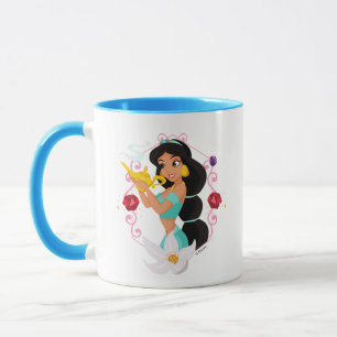 Princess Jasmine With Magic Lamp Mug