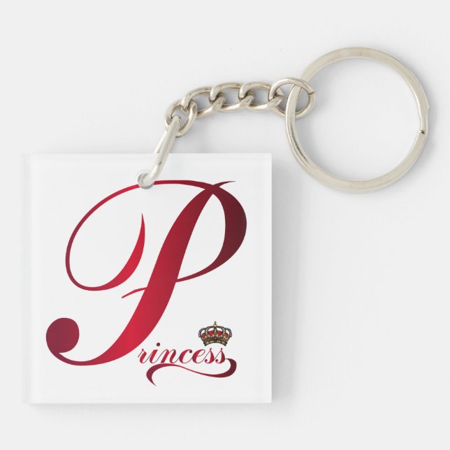 Princess Keychain (Back)