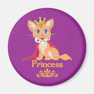 Princess Kitten Magnet