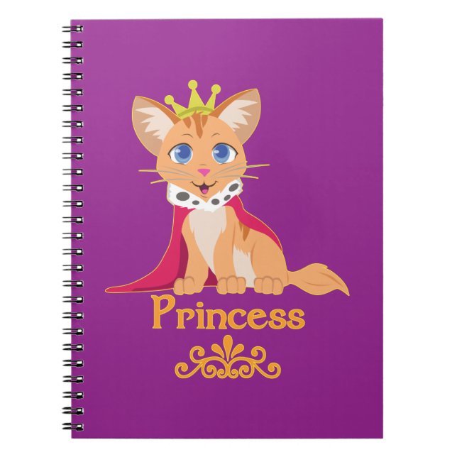 Princess Kitten Notebook (Front)