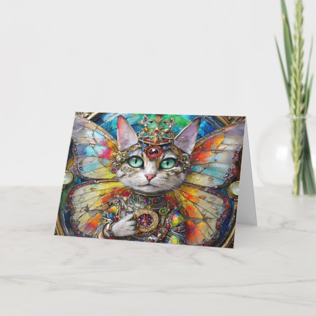 Princess Kitty Cat of the Butterfly Wing Brigade Card (Front)