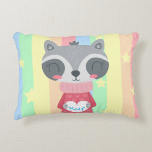 Princess Kitty Nursery Accent Pillow