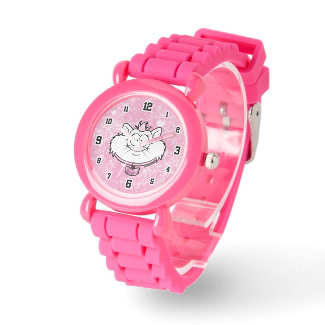 Princess Kitty Pink Sparkle Screwball Graphics Watch (Angle)