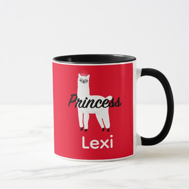 Princess Lama Design - Combo Mug (Right)