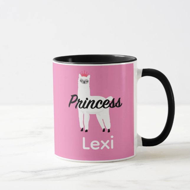 Princess Lama Design - Combo Mug (Right)
