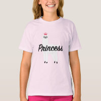 Princess Lama Design - Girls' Fine Jersey T-Shirt