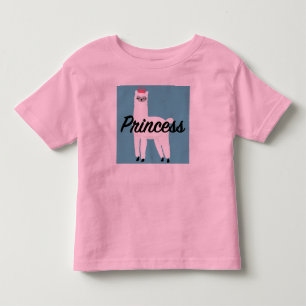 Princess Lama Design - Toddler Fine Jersey T-Shirt
