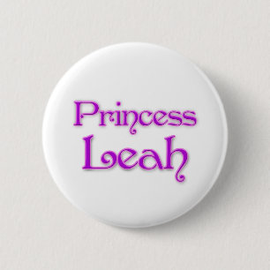 Princess Leah 2 Inch Round Button