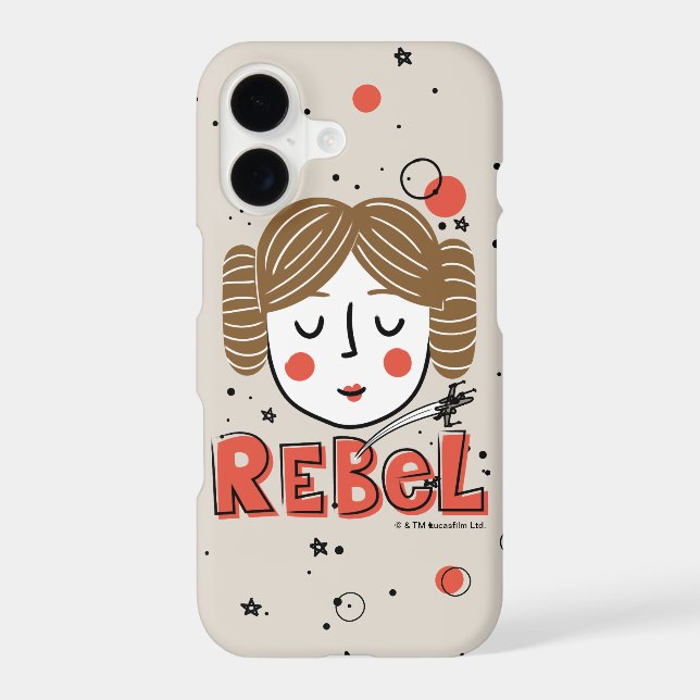 Princess Leia Doodle (Back)