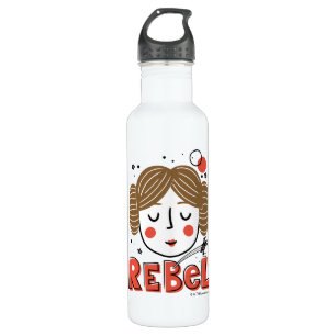 Princess Leia Doodle 710 Ml Water Bottle