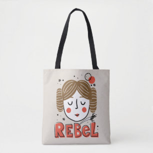 Princess Leia Doodle Tote Bag